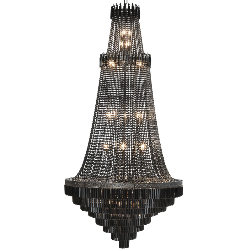 Люстра ABHIKA LAMP EMPIRE BRONZE Черный Темная бронза Люстра ABHIKA LAMP EMPIRE BRONZE Черный Темная бронза в Твери | Loft Concept