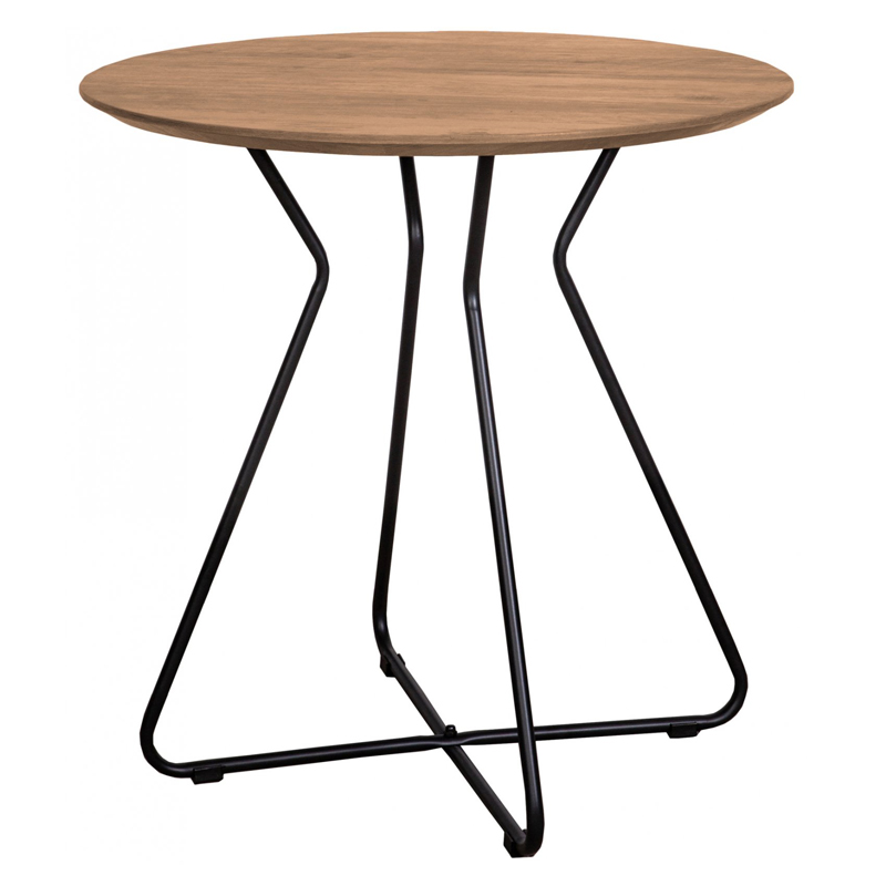 Приставной стол Matron Table round Черный Орех Приставной стол Matron Table round Черный Орех в Твери | Loft Concept