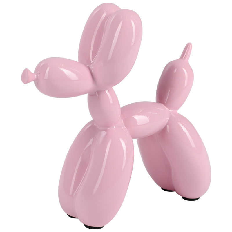 Статуэтка Jeff Koons Balloon Dog Pink Розовый пастельный Статуэтка Jeff Koons Balloon Dog Pink Розовый пастельный в Твери | Loft Concept