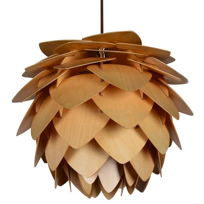 Люстра Pinecone Wooden Conia Береза Люстра Pinecone Wooden Conia Береза в Твери | Loft Concept