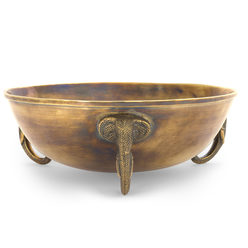 Чаша Eichholtz Bowl Maharaja brass Винтажная латунь Чаша Eichholtz Bowl Maharaja brass Винтажная латунь в Твери | Loft Concept