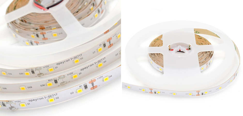 Светодиодная влагозащищенная лента 4,8W/m 60Led/m 3528SMD дневной белый Светодиодная влагозащищенная лента 4,8W/m 60Led/m 3528SMD дневной белый - Loft-Concept в Твери