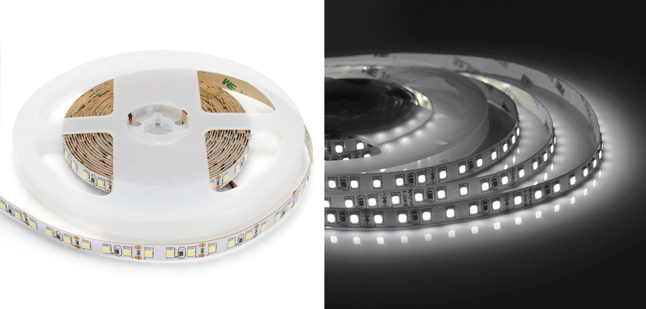 Светодиодная лента 9,6W/m 120LED/m 3528SMD 5M Светодиодная лента 9,6W/m 120LED/m 3528SMD 5M - Loft-Concept в Твери