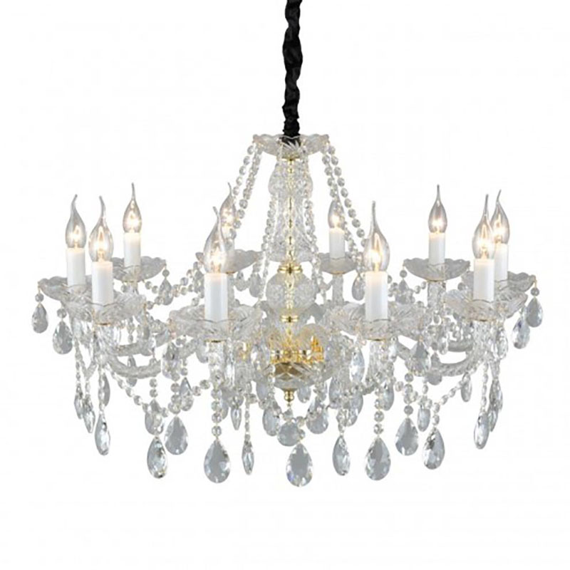 Люстра Crystal Lights Золотая Золотой Люстра Crystal Lights Золотая Золотой в Твери | Loft Concept