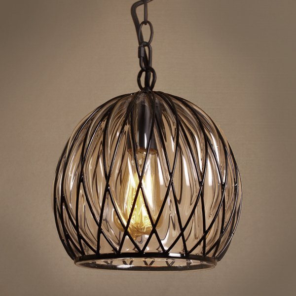 Подвесной светильник Metal Mesh and Glass Pendant I Подвесной светильник Metal Mesh and Glass Pendant I в Твери | Loft Concept