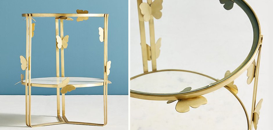 Приставной столик Butterflies Mariposa Side Table - Loft-Concept в Твери