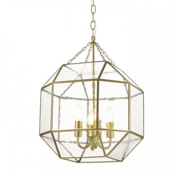 Подвесной светильник Glass & Metal Cage Pendant Gold 4 Глянцевое золото Подвесной светильник Glass & Metal Cage Pendant Gold 4 Глянцевое золото в Твери | Loft Concept
