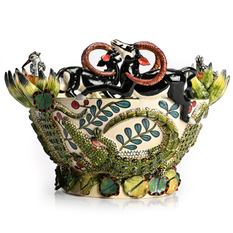Блюдо Sable and King Fisher Bowl Мульти Блюдо Sable and King Fisher Bowl Мульти в Твери | Loft Concept