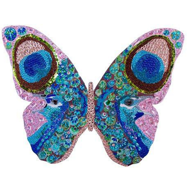 Картина “Peacock Bedazzled Butterfly Cut Out” Мульти Картина “Peacock Bedazzled Butterfly Cut Out” Мульти в Твери | Loft Concept