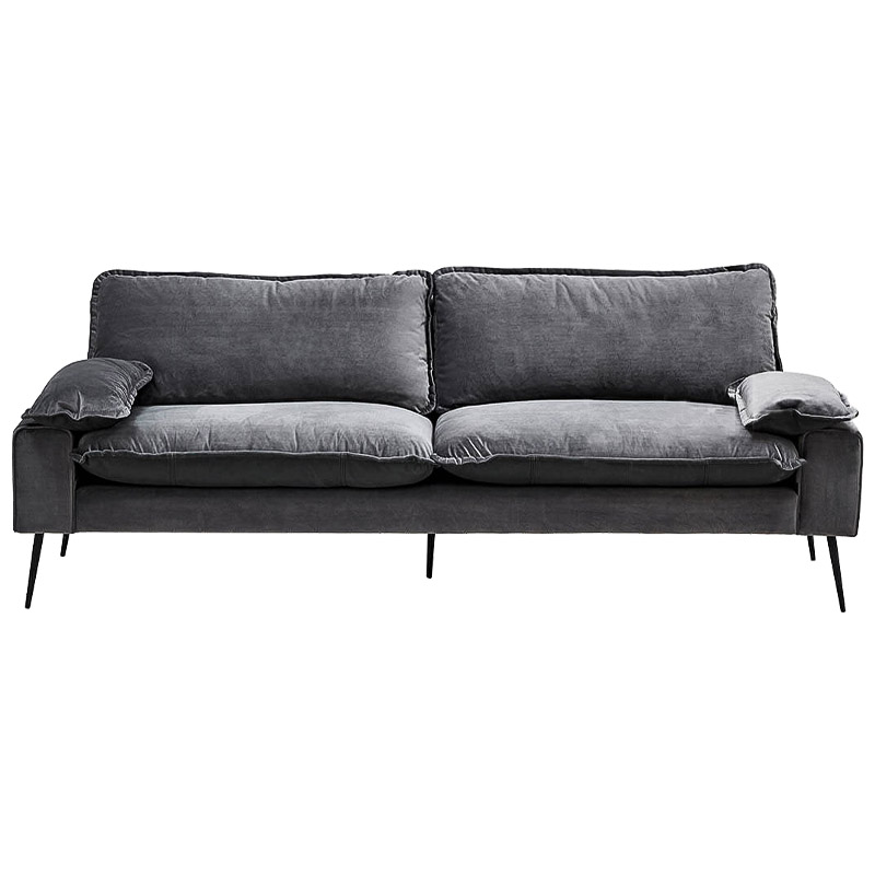 Диван Hilario Sofa Графит Черный Диван Hilario Sofa Графит Черный в Твери | Loft Concept