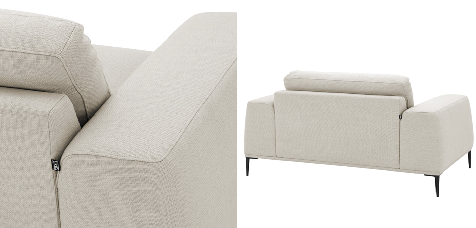 Кресло Eichholtz Loveseat Montado natural Кресло Eichholtz Loveseat Montado natural - Loft-Concept в Твери