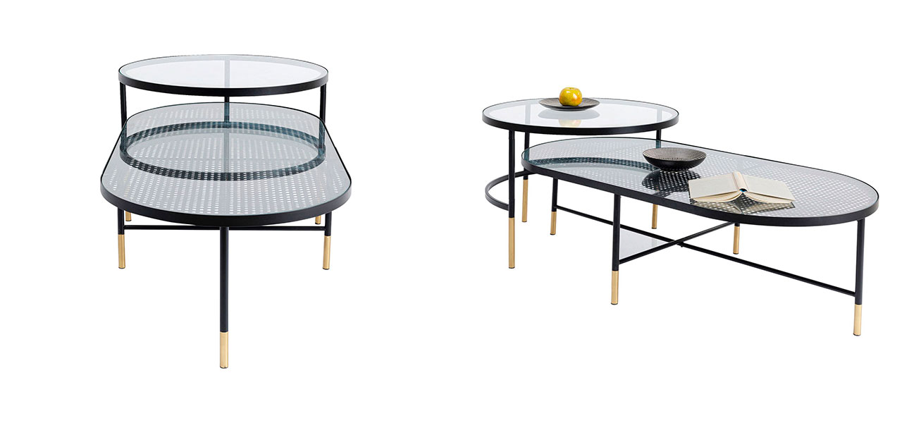 Кофейный столик двойной Damian - фото №2