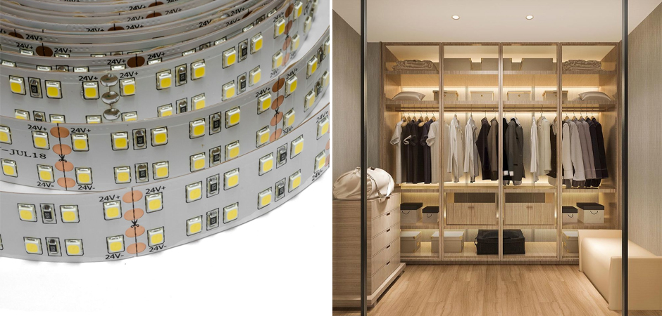 Светодиодная лента 38W/m 240Led/m 2835SMD теплый белый Светодиодная лента 38W/m 240Led/m 2835SMD теплый белый - Loft-Concept в Твери