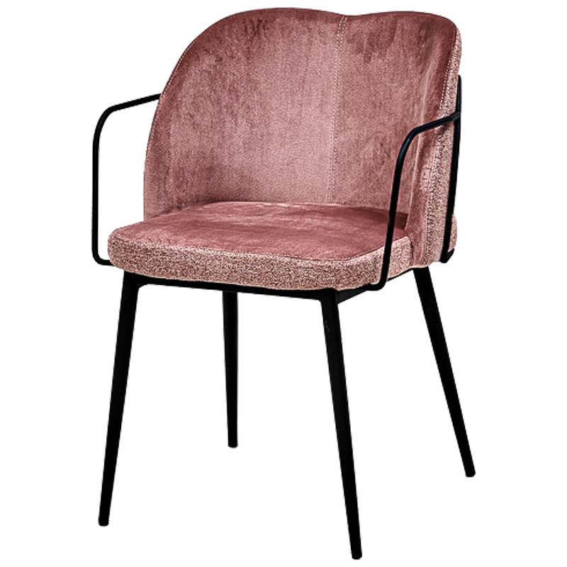 Стул Raymond Stool pink Дымчатая Роза Черный Стул Raymond Stool pink Дымчатая Роза Черный в Твери | Loft Concept