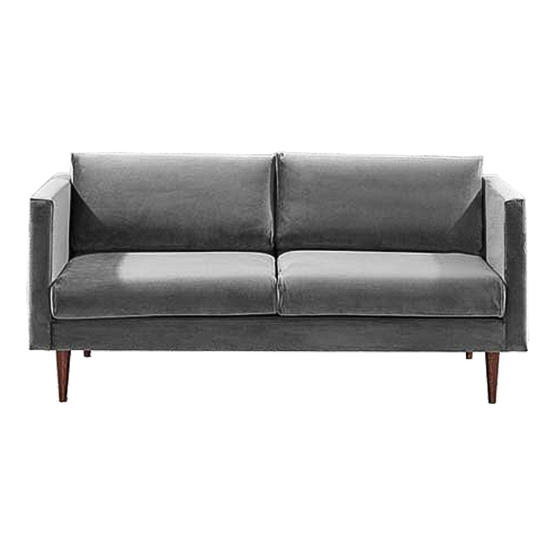 Диван Simple Forms Sofa Gray Серый Коричневый Диван Simple Forms Sofa Gray Серый Коричневый в Твери | Loft Concept