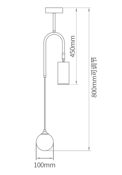 Потолочный светильник Ando Wooden Metal Brass Light 2 плафона Потолочный светильник Ando Wooden Metal Brass Light 2 плафона в Твери