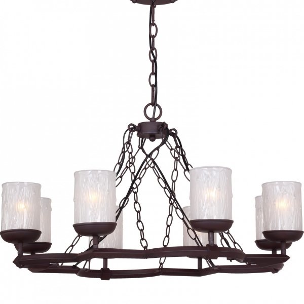 Люстра Rust Medieval Chandelier Коричневый Люстра Rust Medieval Chandelier Коричневый в Твери | Loft Concept