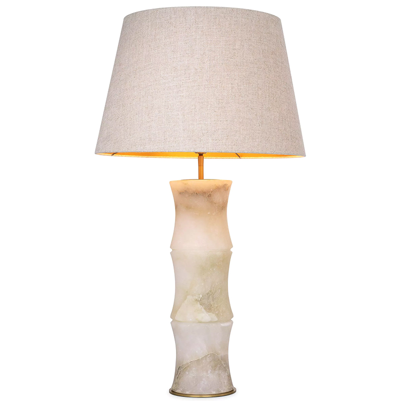 Настольная лампа Eichholtz Table Lamp Bonny Alabaster Латунь Бежевый Бежево-серый Настольная лампа Eichholtz Table Lamp Bonny Alabaster Латунь Бежевый Бежево-серый в Твери | Loft Concept
