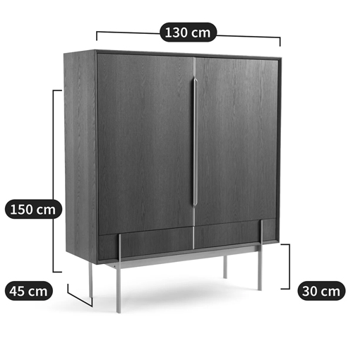 Шкаф из серого дуба Sawada Gray Oak Cabinet Шкаф из серого дуба Sawada Gray Oak Cabinet в Твери