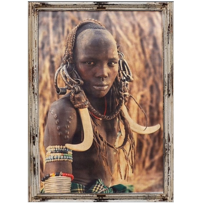 Постер Jovem Mursi  Omo Valley Ethiopia  в Твери | Loft Concept 