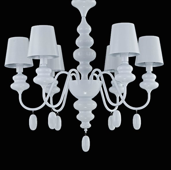 Люстра Masiero Eva Chandelier 6 Белый Люстра Masiero Eva Chandelier 6 Белый в Твери | Loft Concept