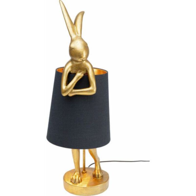 Настольная лампа The Golden Hare Золотой Черный Настольная лампа The Golden Hare Золотой Черный в Твери | Loft Concept