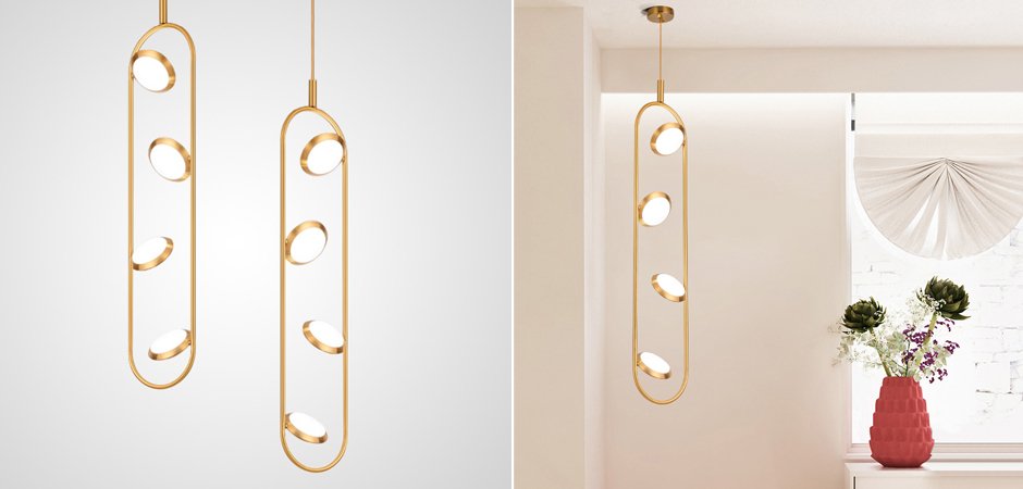 Светильник HOOP LED Four Светильник HOOP LED Four - Loft-Concept в Твери