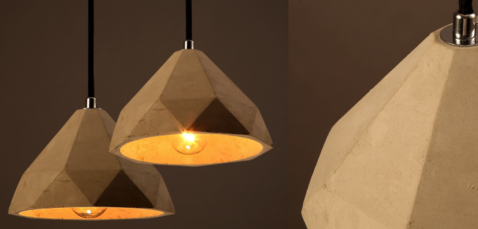 Подвесной светильник Art Concrete Dome Подвесной светильник Art Concrete Dome - Loft-Concept в Твери