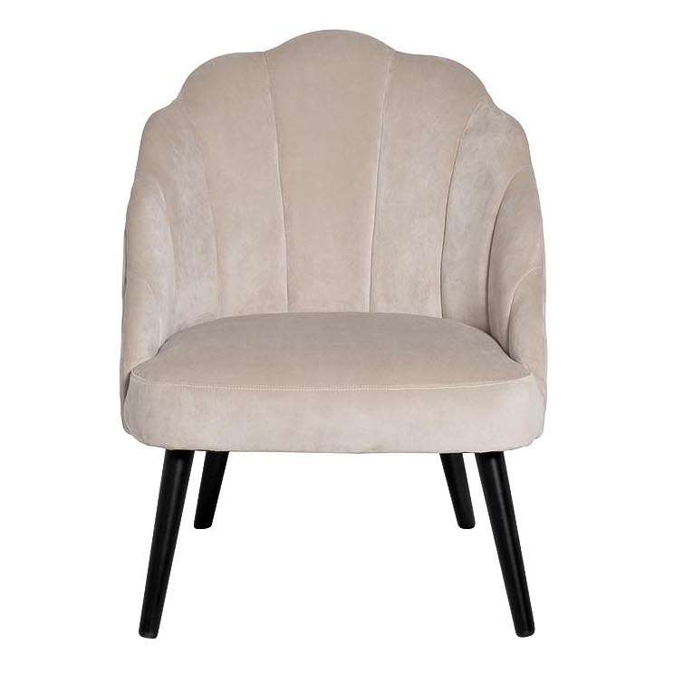 Кресло FolioFlower Armchair beige Бежевый Черный в Твери | Loft Concept 