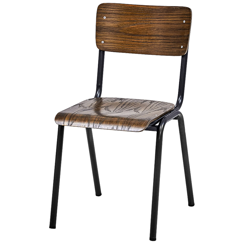 Стул Joshua Loft Stool Коричневый Черный Стул Joshua Loft Stool Коричневый Черный в Твери | Loft Concept