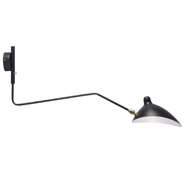 Бра LAMPARA MOUILLE MOUILLE 1 ARM Черный Бра LAMPARA MOUILLE MOUILLE 1 ARM Черный в Твери | Loft Concept