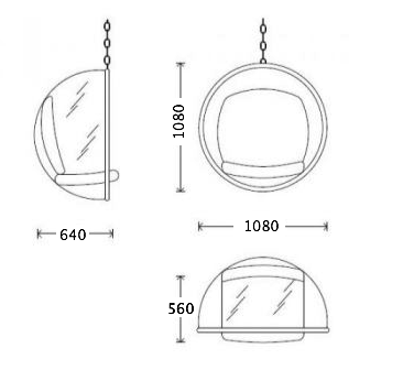 Кресло Bubble Chair в Твери