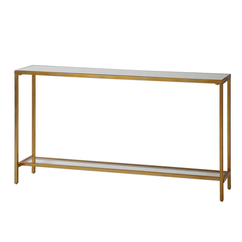 Консоль Konogan Console Золотой Консоль Konogan Console Золотой в Твери | Loft Concept