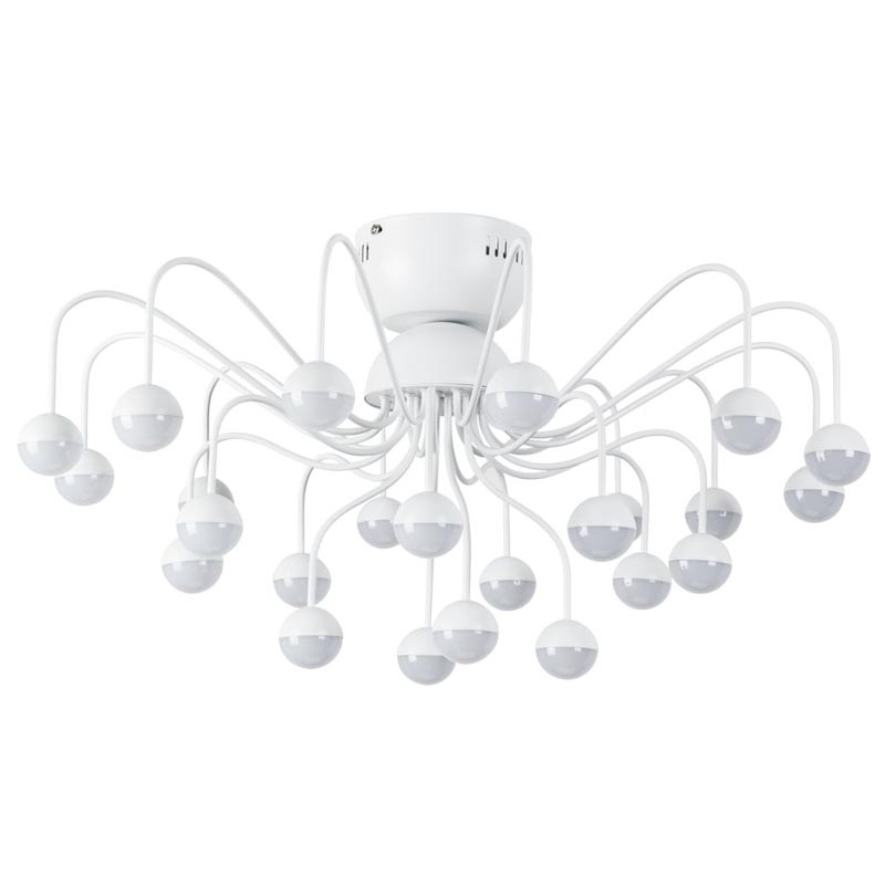 Потолочная люстра Vilelme Chandelier white Белый Потолочная люстра Vilelme Chandelier white Белый в Твери | Loft Concept