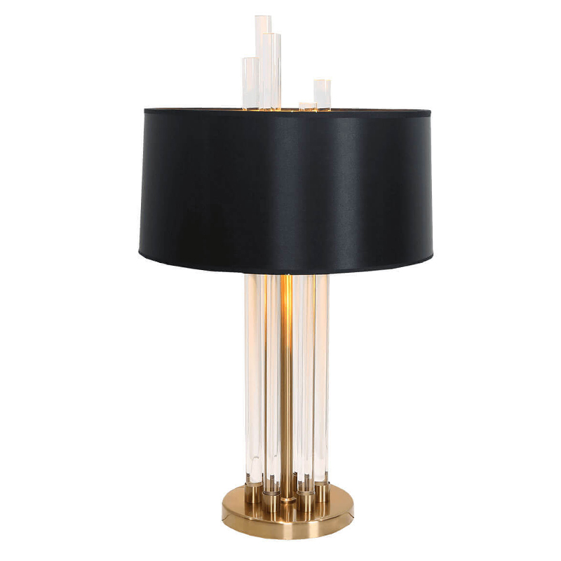 Настольная лампа Hannes Table Lamp Черный Золотой Настольная лампа Hannes Table Lamp Черный Золотой в Твери | Loft Concept