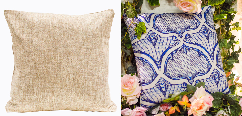 Декоративная подушка Blue Spades Pillow Декоративная подушка Blue Spades Pillow - Loft-Concept в Твери