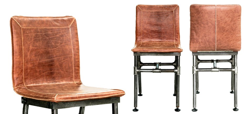 Барный стул Iron Loft Bar stool brown Барный стул Iron Loft Bar stool brown - Loft-Concept в Твери