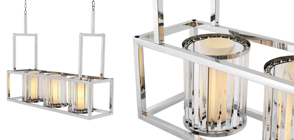 Люстра Chandelier Carducci Stainless Steel Люстра Chandelier Carducci Stainless Steel - Loft-Concept в Твери