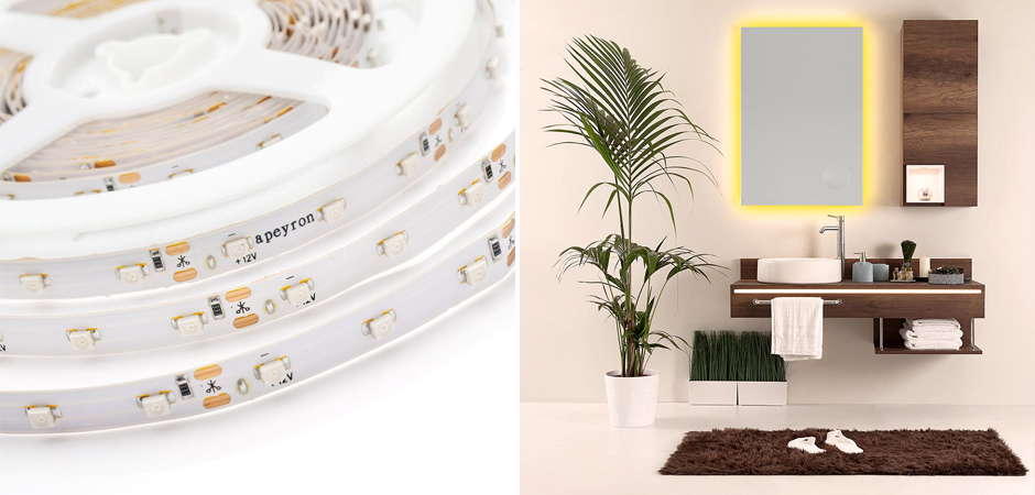Светодиодная влагозащищенная лента 4,8W/m 60LED/m 3528SMD желтый 5M Светодиодная влагозащищенная лента 4,8W/m 60LED/m 3528SMD желтый 5M - Loft-Concept в Твери