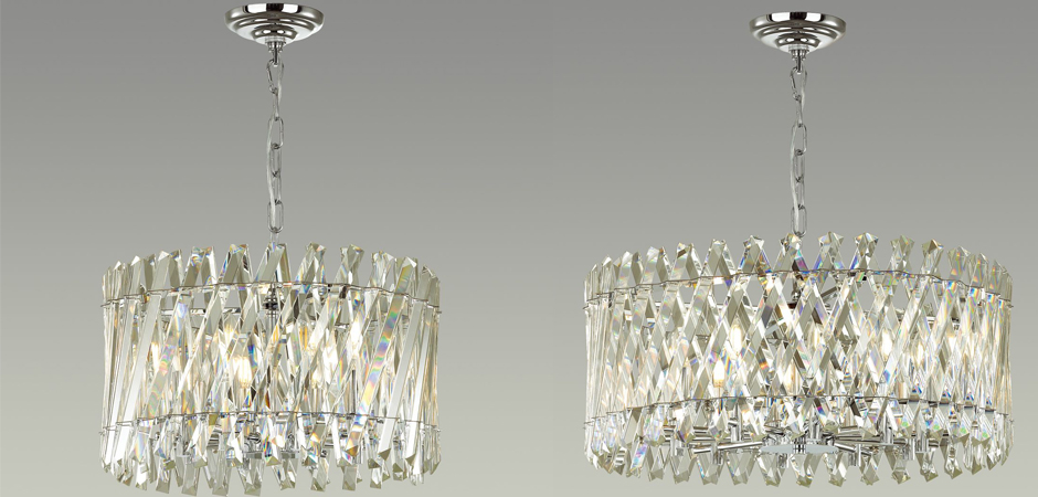 Люстра Crystal Crossed Stripes Люстра Crystal Crossed Stripes - Loft-Concept в Твери