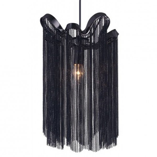 Подвесной светильник Atlantis Chain Black Черный Подвесной светильник Atlantis Chain Black Черный в Твери | Loft Concept