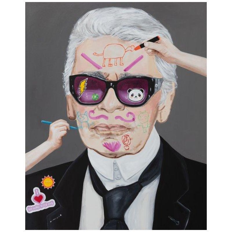 Картина Inner Child - Karl Lagerfeld Мульти Картина Inner Child - Karl Lagerfeld Мульти в Твери | Loft Concept