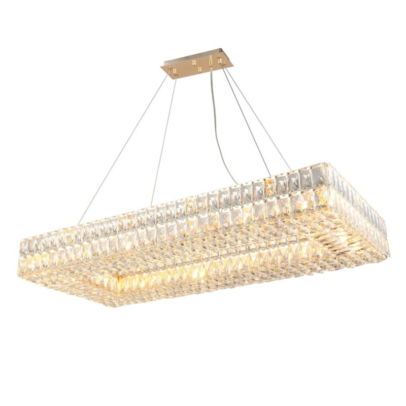 Люстра Crystal Regena Gold Rectangle Chandelier 100 Прозрачный Золотой Люстра Crystal Regena Gold Rectangle Chandelier 100 Прозрачный Золотой в Твери | Loft Concept