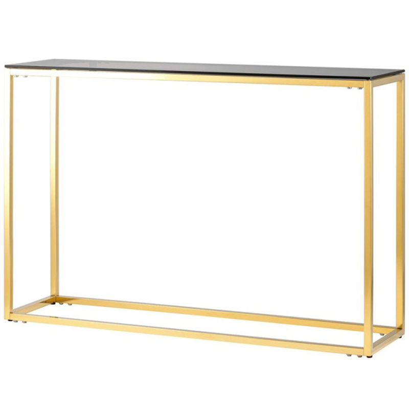 Консоль Cassiani Collection Gold Золотой Стекло Смок Консоль Cassiani Collection Gold Золотой Стекло Смок в Твери | Loft Concept