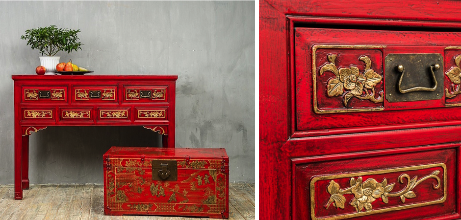 Консоль Imperior Red Консоль Imperior Red - Loft-Concept в Твери