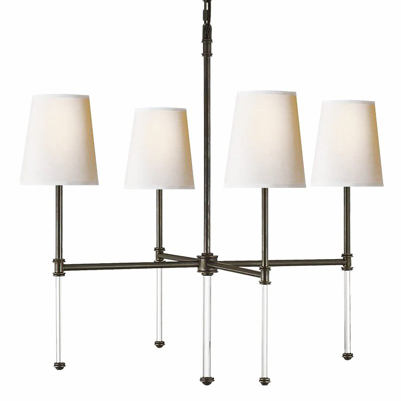 Люстра Nicoleta Black Chandelier Черный Белый Люстра Nicoleta Black Chandelier Черный Белый в Твери | Loft Concept