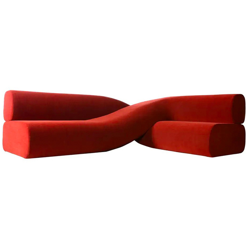 Дизайнерский Диван Landscape Sofa Красный Дизайнерский Диван Landscape Sofa Красный в Твери | Loft Concept
