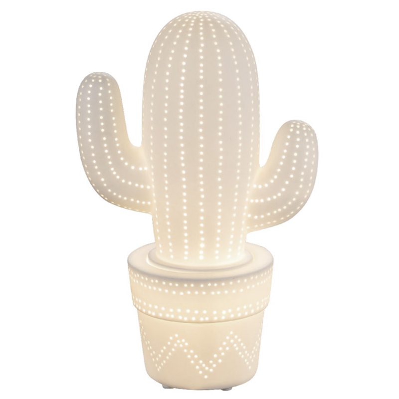 Tropical Shapes Table Lamp Лампа Большой Кактус Белое матовое стекло Tropical Shapes Table Lamp Лампа Большой Кактус Белое матовое стекло в Твери | Loft Concept