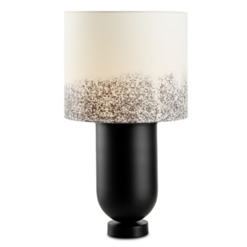 Настольная лампа Adeline Black Table Lamp Черный Белый Настольная лампа Adeline Black Table Lamp Черный Белый в Твери | Loft Concept