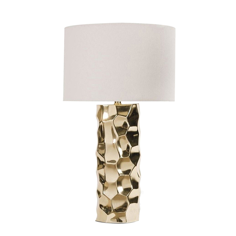 Настольная лампа Abernathy Table lamp Глянцевое золото Белый Настольная лампа Abernathy Table lamp Глянцевое золото Белый в Твери | Loft Concept